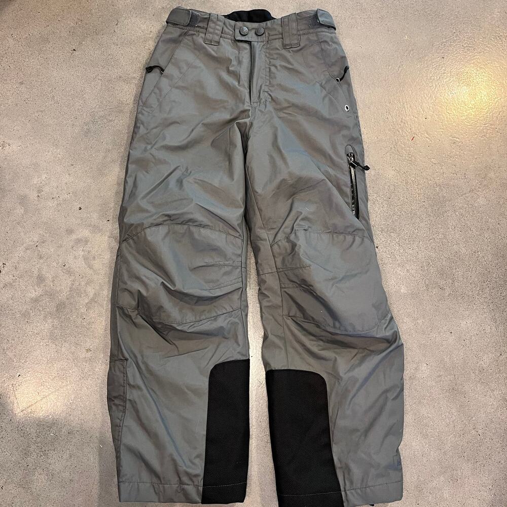 REI Gray Ski Lined Snow Pants Boys size 8 bottoms outerwear